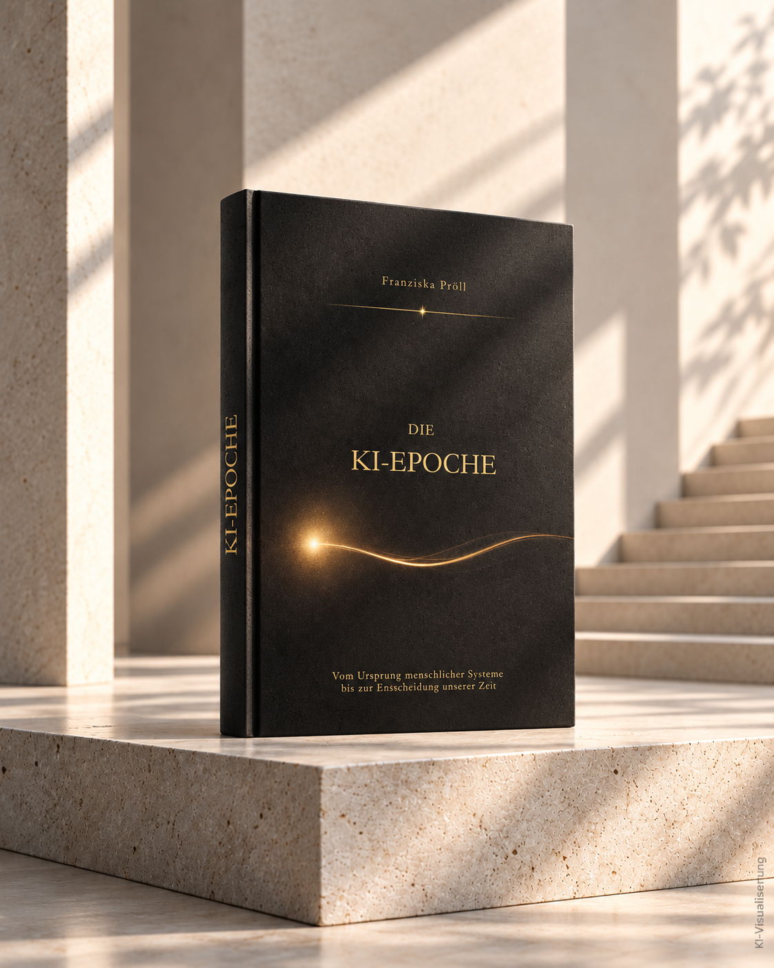 Die KI-Epoche von Franziska Pröll – Hardcover in architektonischer Inszenierung
