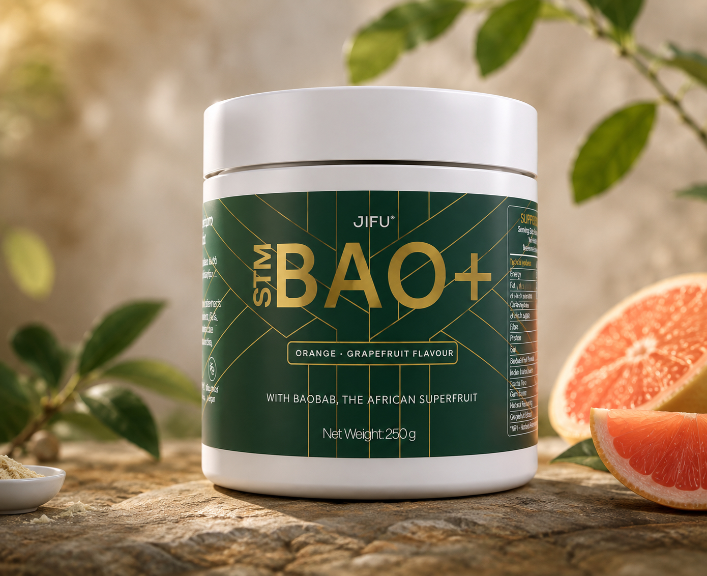 JIFU STM BAO Plus Einzelprodukt mit Baobab und Orange-Grapefruit