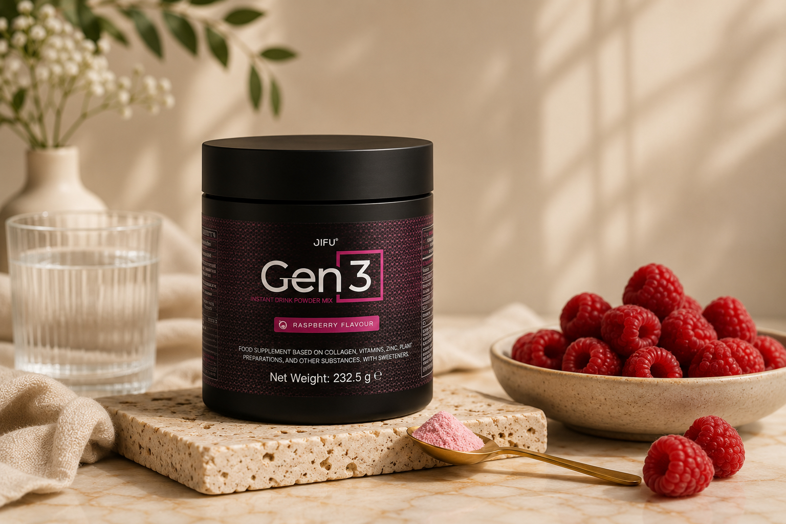 GEN3 collagen drink mix double pack for beauty from within