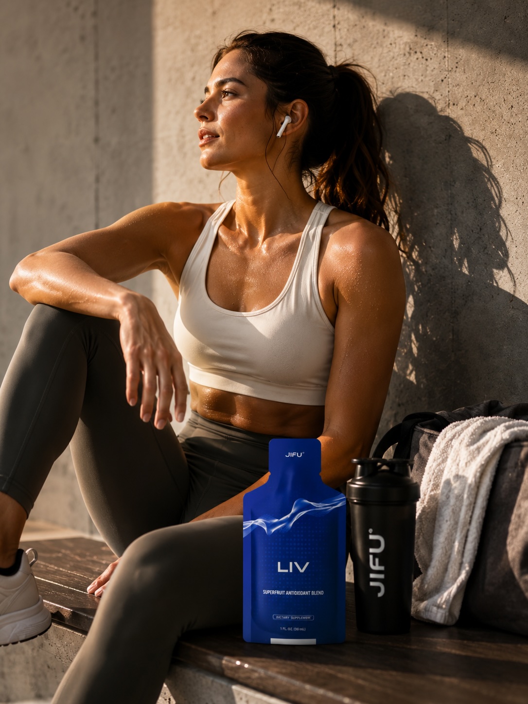 Active wellness lifestyle with LIV Superfruit Antioxidant Blend